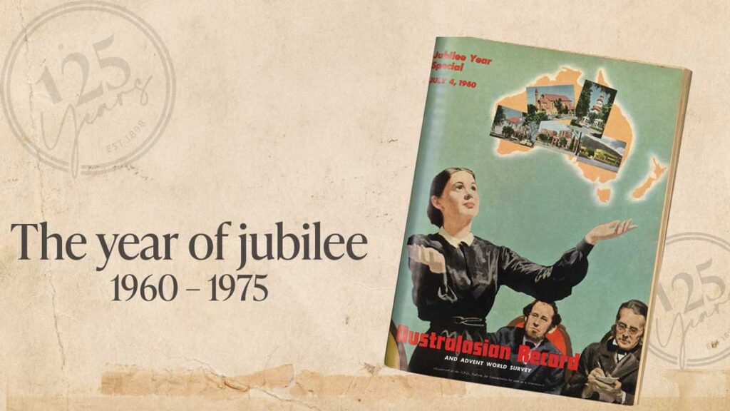 1960 to 1965: The year of jubilee