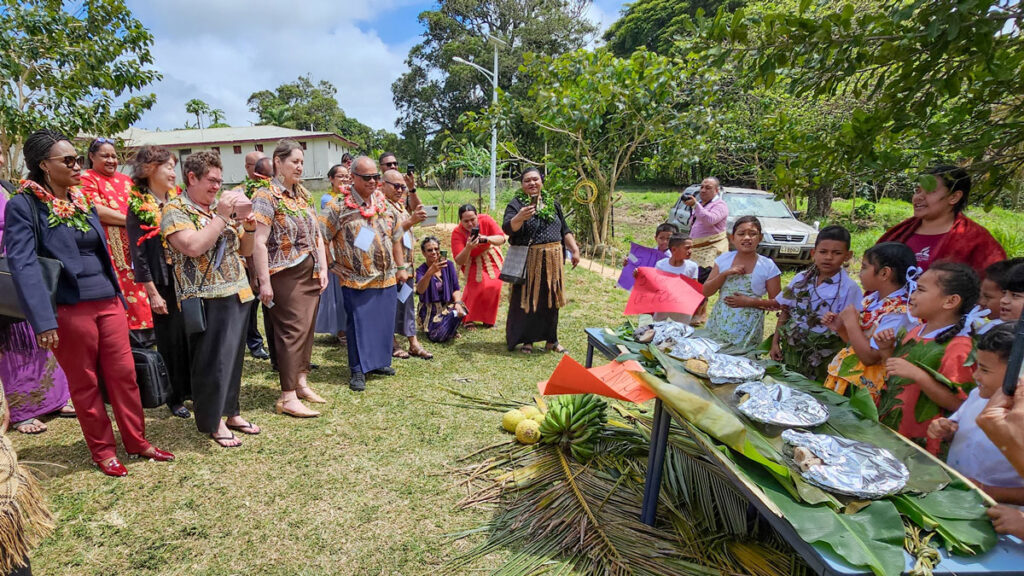 South Pacific government health leaders visit Beulah Adventist Primary School