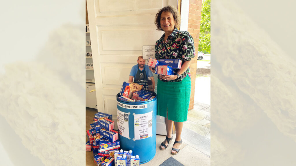 Weet-Bix and milk provided to those in need