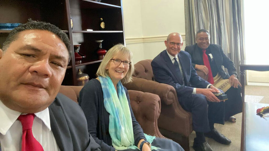 Pastor Wilson warmly welcomed to Tonga