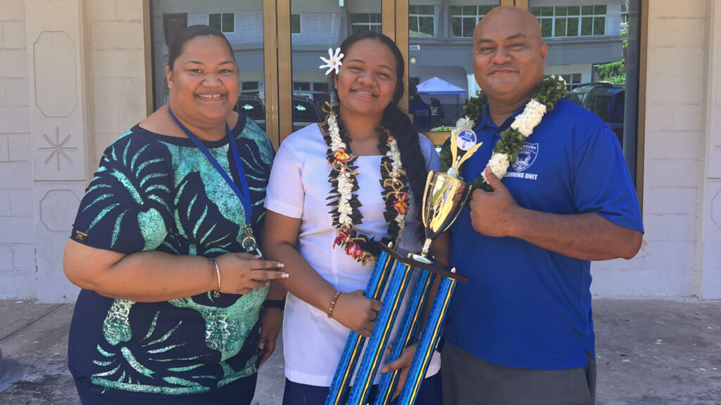 Poetry success for American Samoa student
