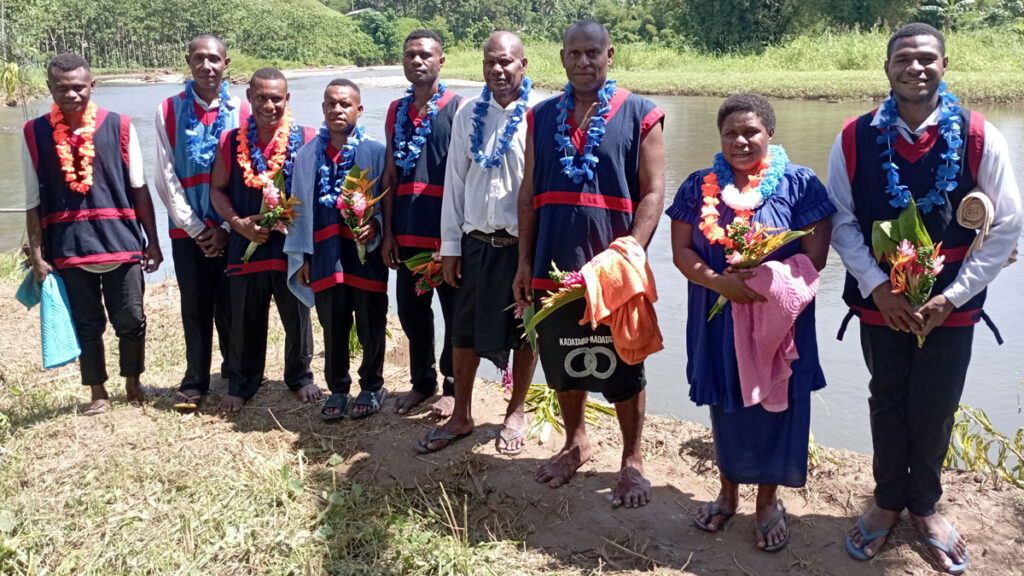 Nine inmates baptised during PNG for Christ program