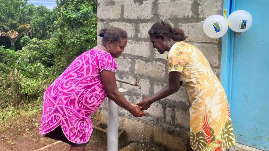 Schools welcome new sanitation facilities