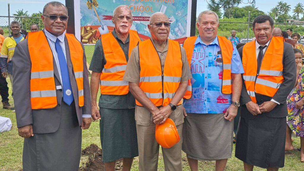 Historic milestone: Fiji PM breaks ground for Lautoka Adventist High School