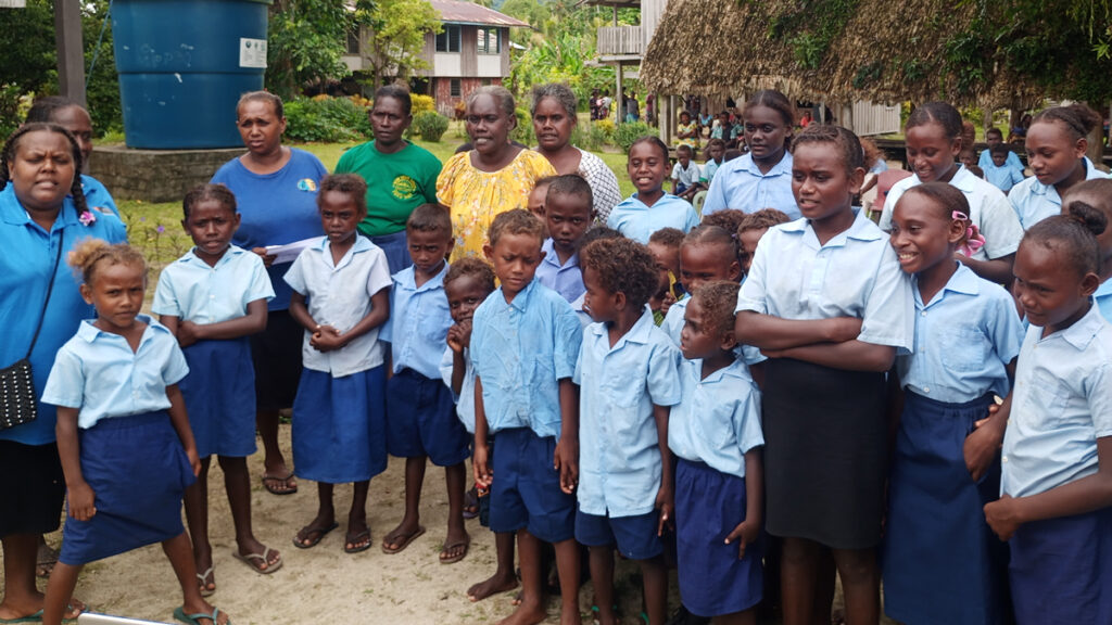 Hygiene upgrade for Solomons school