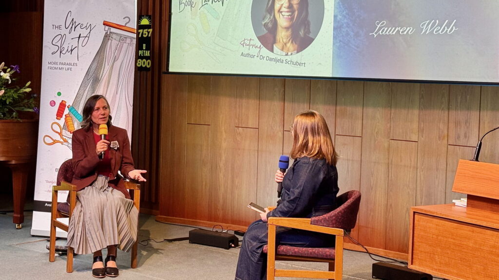 Author celebrates second book of life “parables”