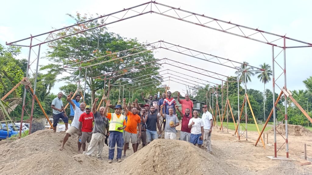 Mass volunteer effort unites PNG church members ahead of mission session