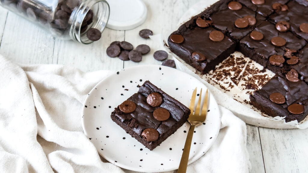 So Good™ sweet potato (kumara) brownies