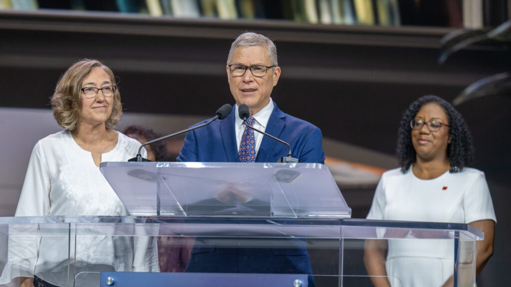 Experienced missionary Rick McEdward elected secretary of the General Conference