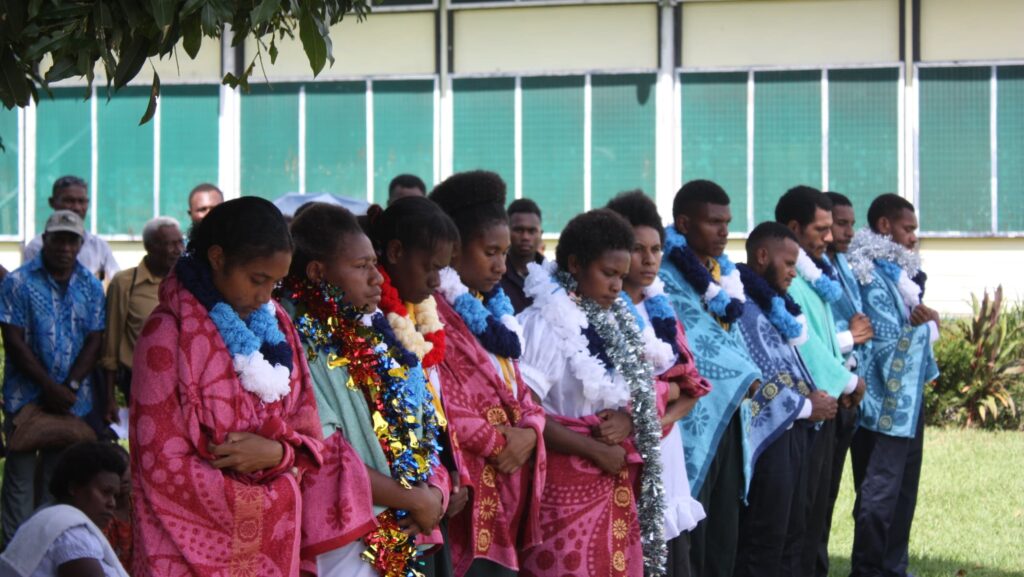 Student-led campus ministry leads to baptisms at PNG school