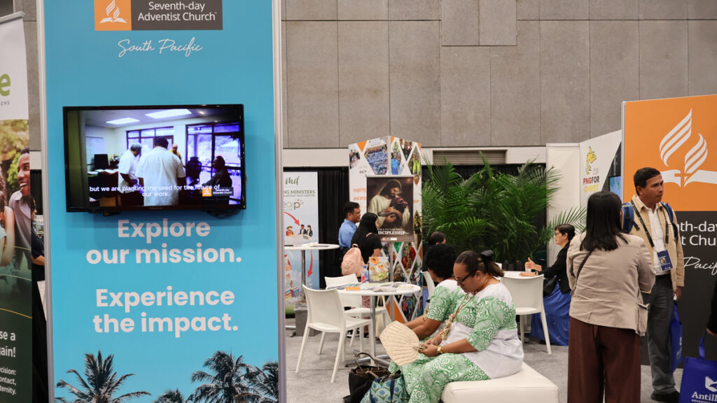 SPD booth highlights mission and ministry