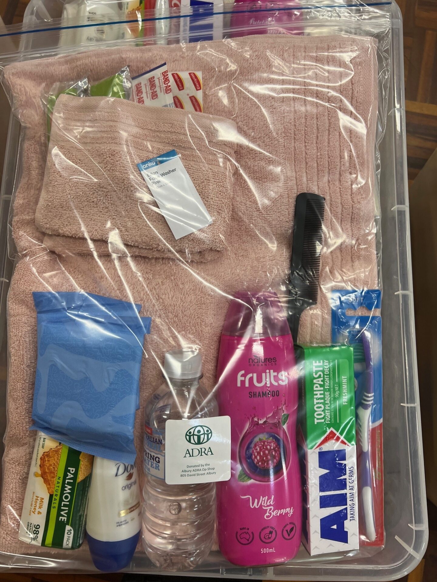 VIC Fires Jan 2026 – Albury Op Shop Emergency Packs (2) – Adventist Record